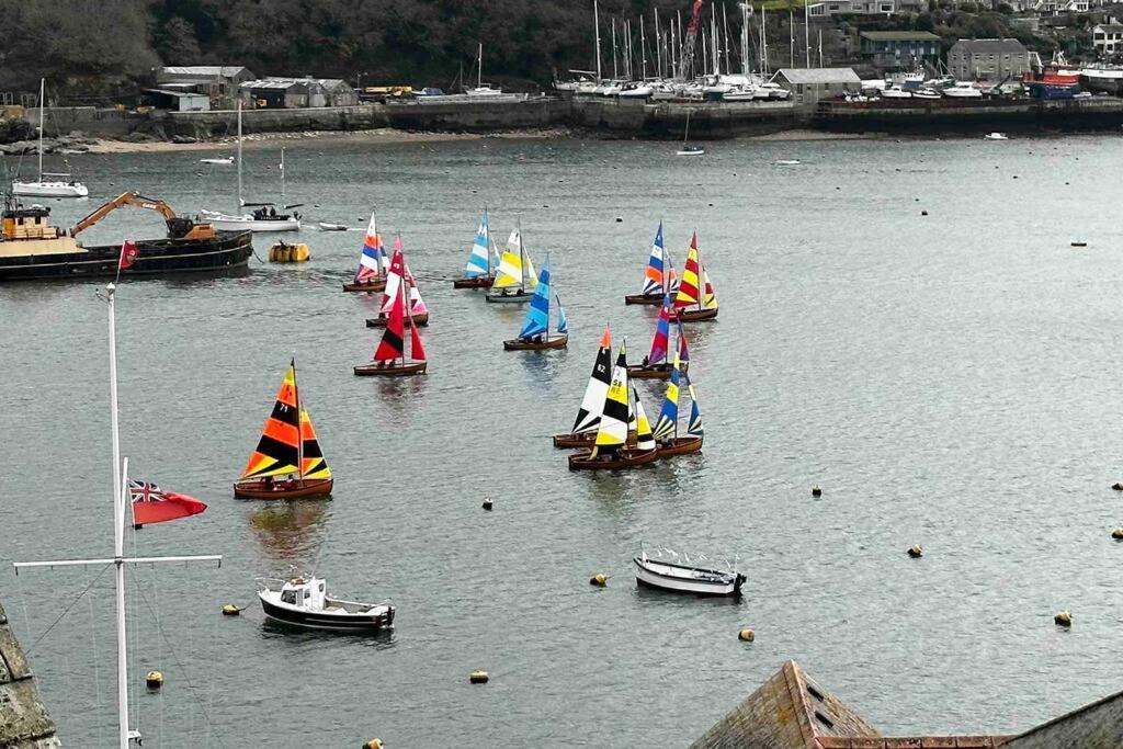 The Captain'S 4 Bed Penthouse Fowey Dış mekan fotoğraf